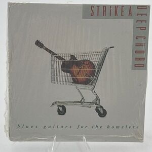 Justice Records Strike a Deep Chord Blues Guitars for the Homeless 1992 CD NEW